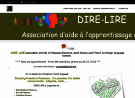 Dire-lire.fr thumbnail
