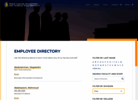 Directory.ncat.edu thumbnail