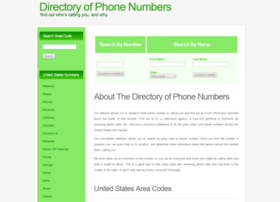 Directoryofphonenumbers.com thumbnail