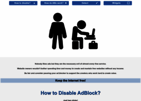 Disableadblock.com thumbnail