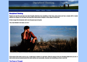 Disciplinedthinking.com thumbnail