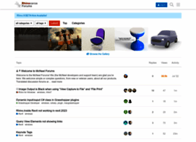 Discourse.mcneel.com thumbnail