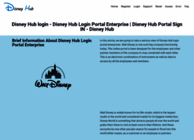 Disneyhubportal.com thumbnail