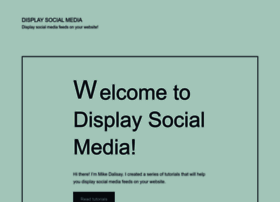 Displaysocialmedia.com thumbnail Displaysocialmedia.com thumbnail