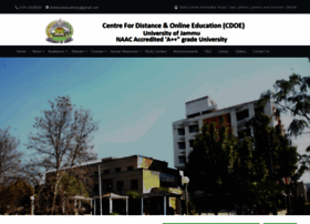 Distanceeducationju.in thumbnail