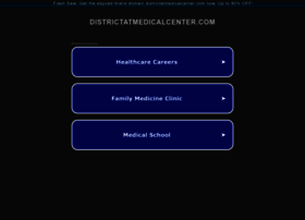 Districtatmedicalcenter.com thumbnail