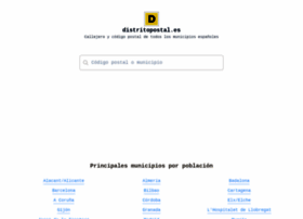 Distritopostal.es thumbnail Distritopostal.es thumbnail