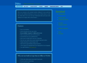 Ditto-cp.sourceforge.io thumbnail