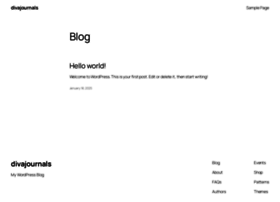 Divajournals.com thumbnail