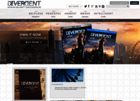 Divergentthemovie.com thumbnail