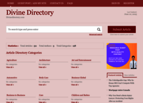 Divinedirectory.com thumbnail