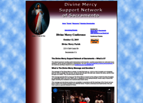 Divinemercysacramento.org thumbnail