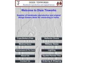 Dixietinworks.com thumbnail