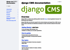 Django-cms.readthedocs.io thumbnail