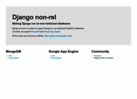 Django-nonrel.org thumbnail