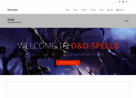 Dnd-spells.com thumbnail
