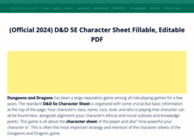 Dnd5echaractersheet.us thumbnail Dnd5echaractersheet.us thumbnail