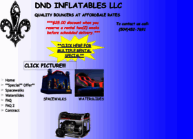 Dndinflatables.com thumbnail