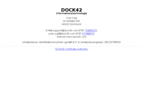 Dock42.de thumbnail