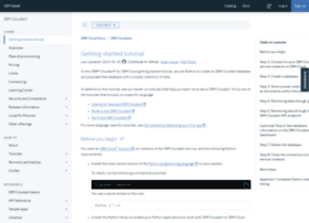 Docs.cloudant.com thumbnail