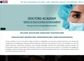 Doctorsacademy.org thumbnail