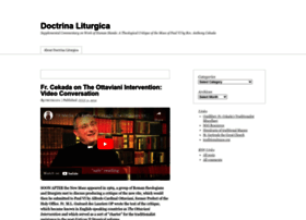 Doctrinaliturgica.com thumbnail