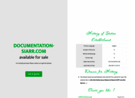 Documentation-siarr.com thumbnail