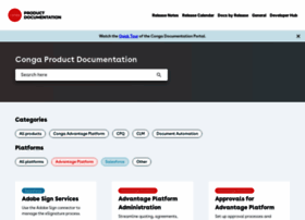 Documentation.conga.com thumbnail