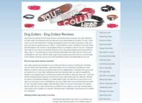 Dog-collars-reviews.com thumbnail