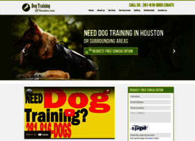 Dogtrainingofhouston.com thumbnail