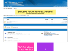 Doityourselfsolarenergyforum.com thumbnail