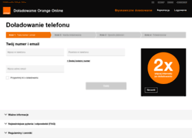 Doladowania.orange.pl thumbnail