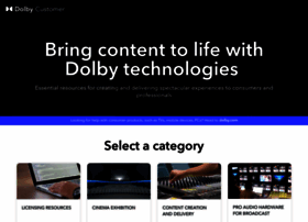 Dolbycustomer.com thumbnail