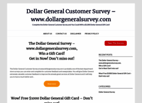 Dollar-general-survey.com thumbnail