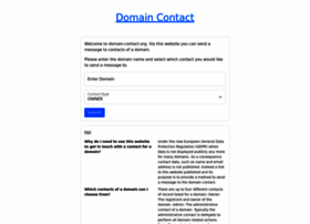 Domain-contact.org thumbnail