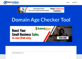 Domainagechecker.net thumbnail