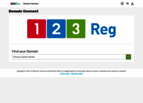 Domainconnect.123-reg.co.uk thumbnail