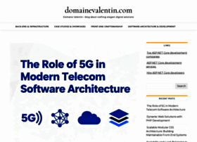 Domainevalentin.com thumbnail