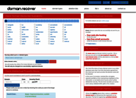 Domainrecover.net thumbnail