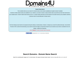 Domains4u.org thumbnail