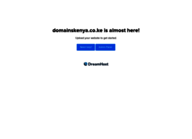 Domainskenya.co.ke thumbnail