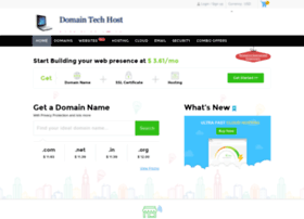 Domaintechhost.com thumbnail