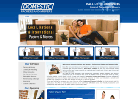 Domesticpackersandmovers.com thumbnail