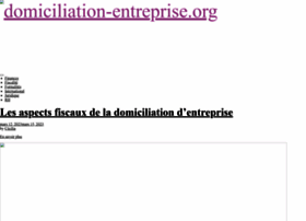 Domiciliation-entreprise.org thumbnail