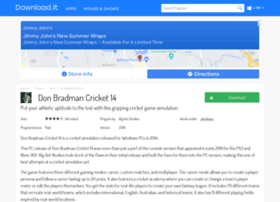 Don-bradman-cricket-14.jaleco.com thumbnail