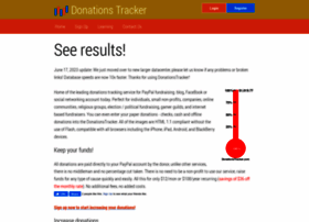 Donationstracker.com thumbnail