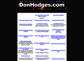 Donhodges.com thumbnail