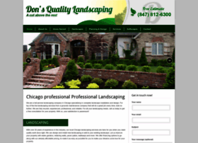 Donsqualitylandscaping.com thumbnail