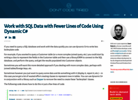Dontcodetired.com thumbnail