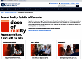 Doseofrealitywi.gov thumbnail
